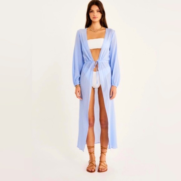 REVOLVE Other - REVOLVE RUMER Small NWT Camille Duster Blue